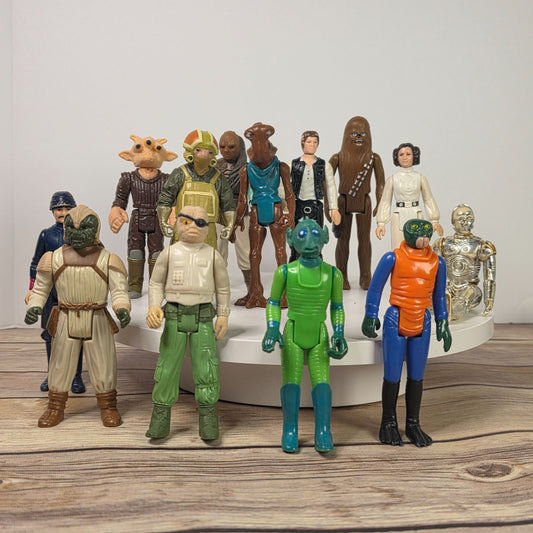 Vintage Star Wars Action Figure Collection- GMFGI and LFL HONG KONG