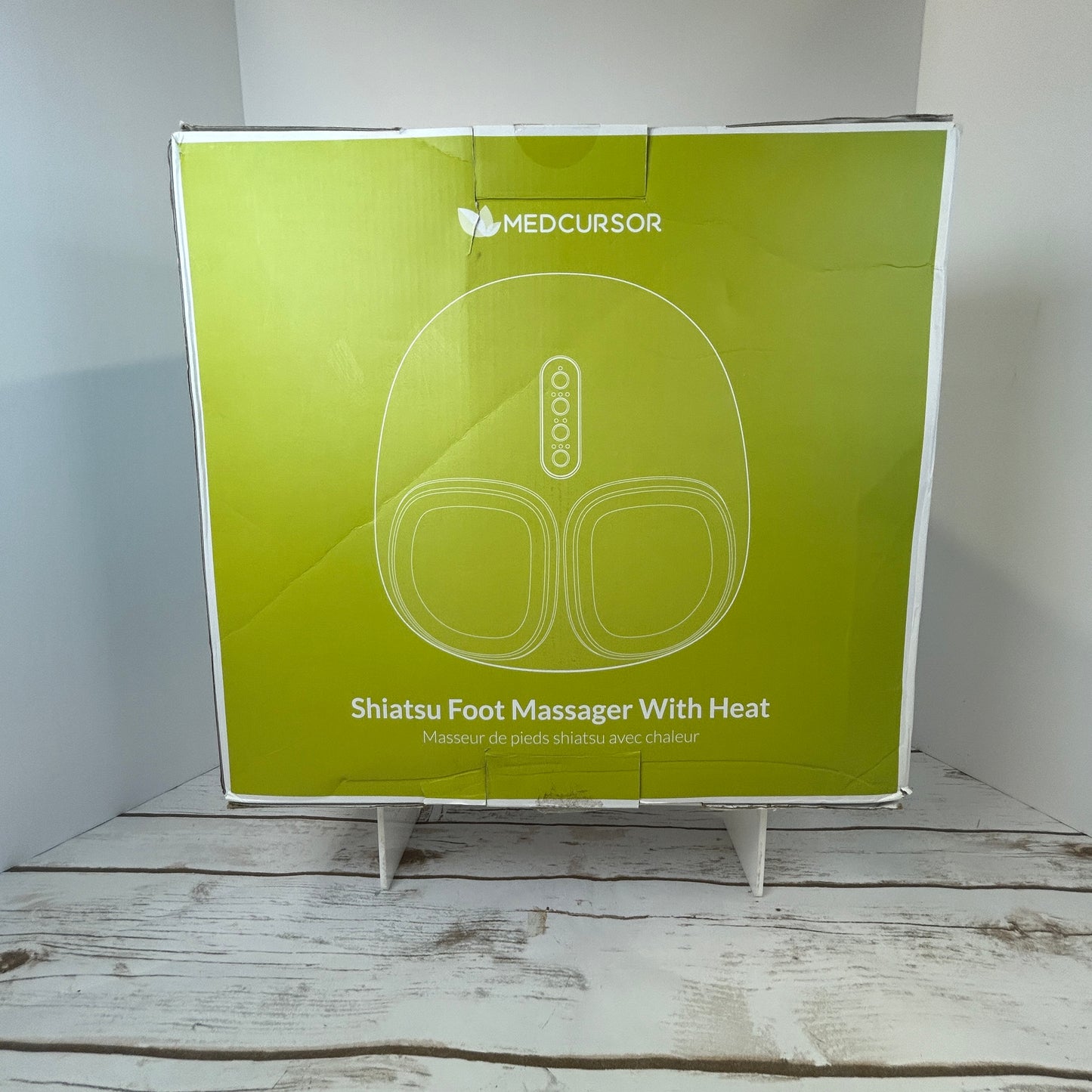 NIOB New MEDCURSOR Shiatsu Foot Massager w/Heat MDFM400 Spa Relaxation