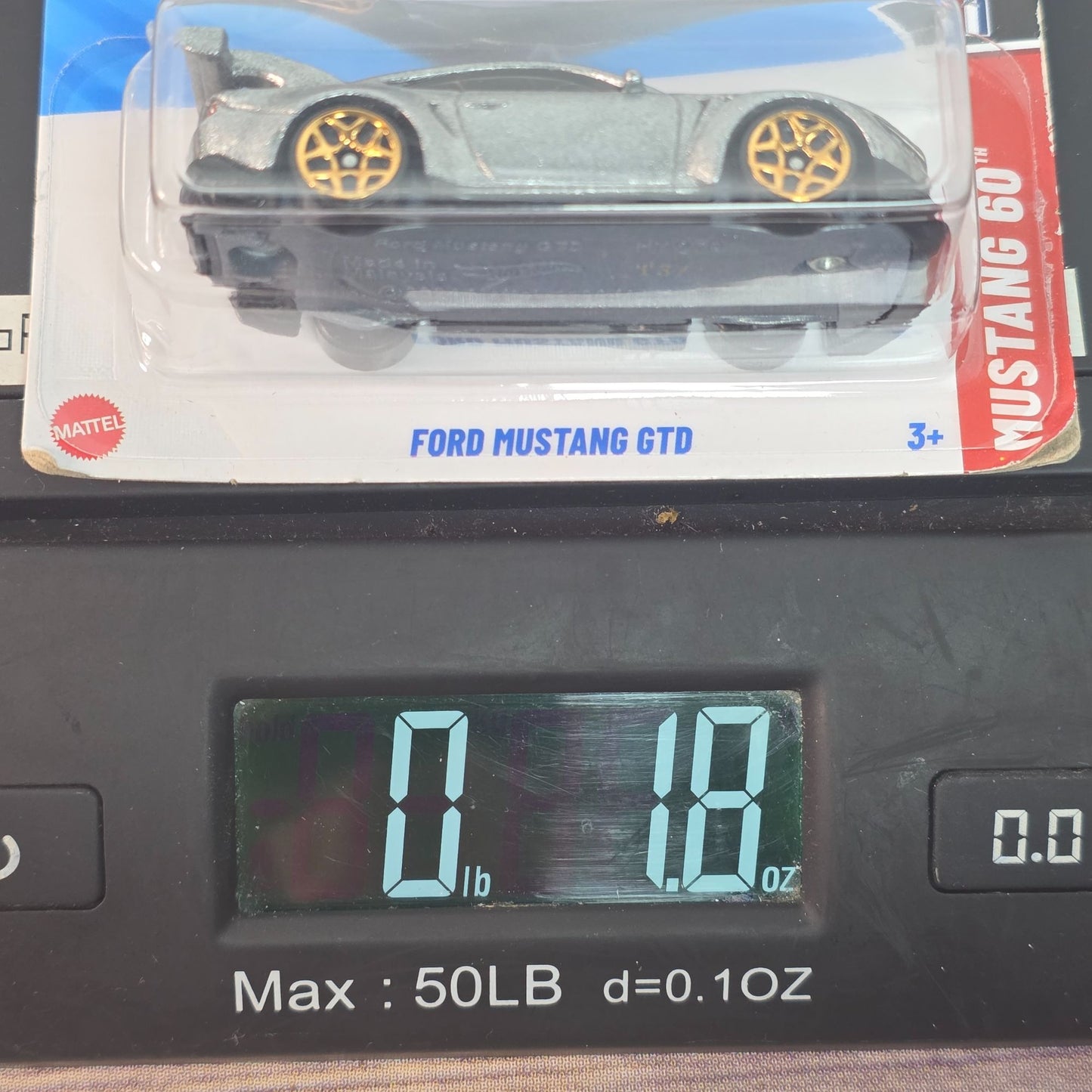 Hot Wheels Ford Mustang GTD 2025 Die-Cast Toy Car Model 34/250 Limited Edition