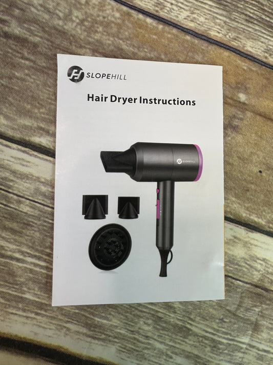 Hair Dryer, Slopehill (Safety Upgraded) 1800W Professional Ionic Hairdryer for Hair Care