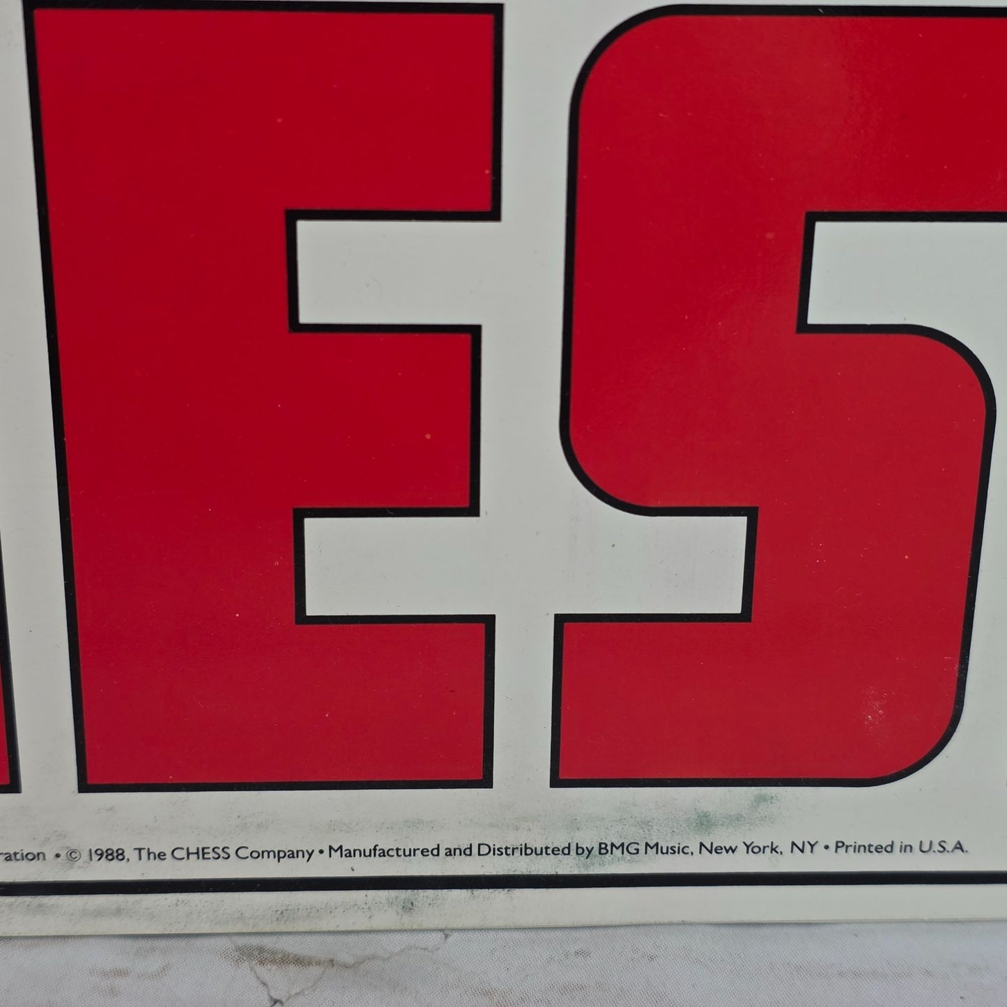 Chess Original Broadway Cast Promo Release Recording Vinyl By RCA Victor Promo Only