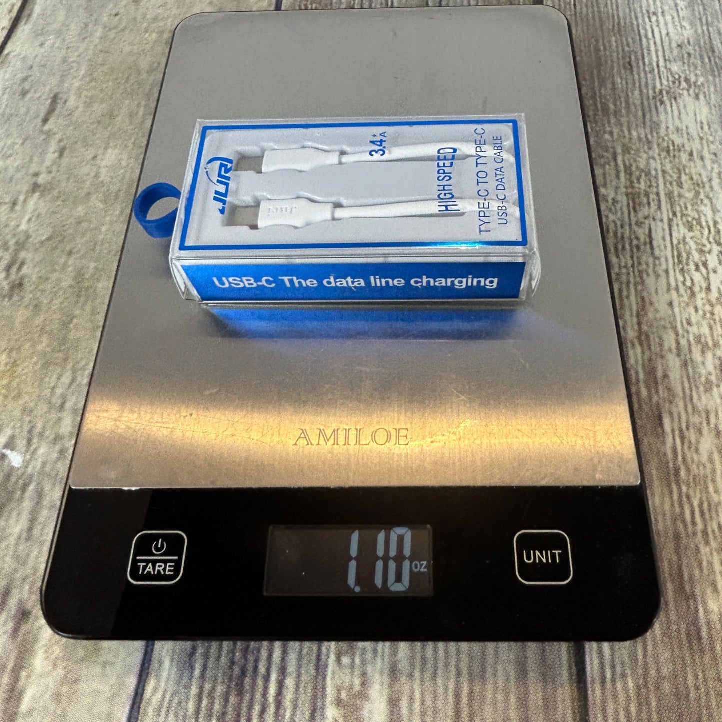 Juri High Speed Type-C To Type-C USB-C Data Cable 3.4A