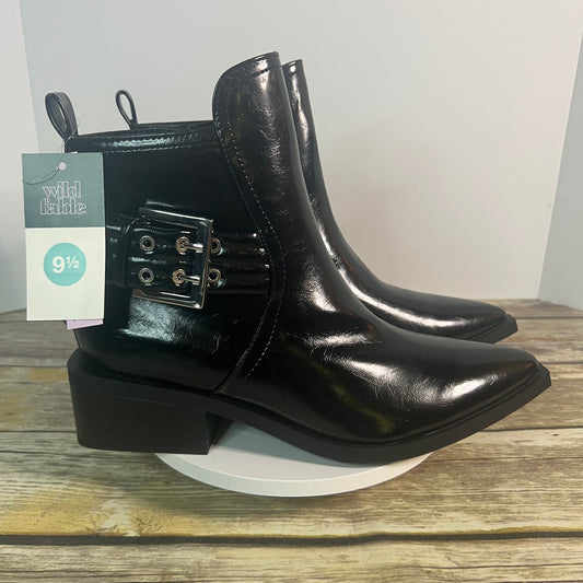 New NIB Women’s Wild Fable Giovanna Boots +Memory Foam Size 9.5 Black