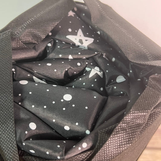 New Raikrum Waterproof Sleeping Bag Black Starry Night 93x72x59