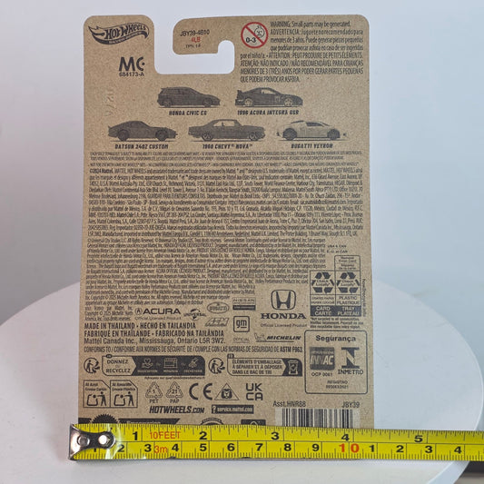 Hot Wheels Silver Series Fast & Furious Honda Civic EF Die-Cast Collectible Car 1/5 Racing Course Edition Green