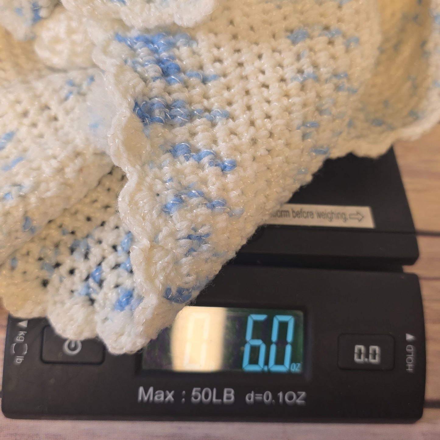 Vintage Handmade Baby Doll With Crochet Outfit & Blanket