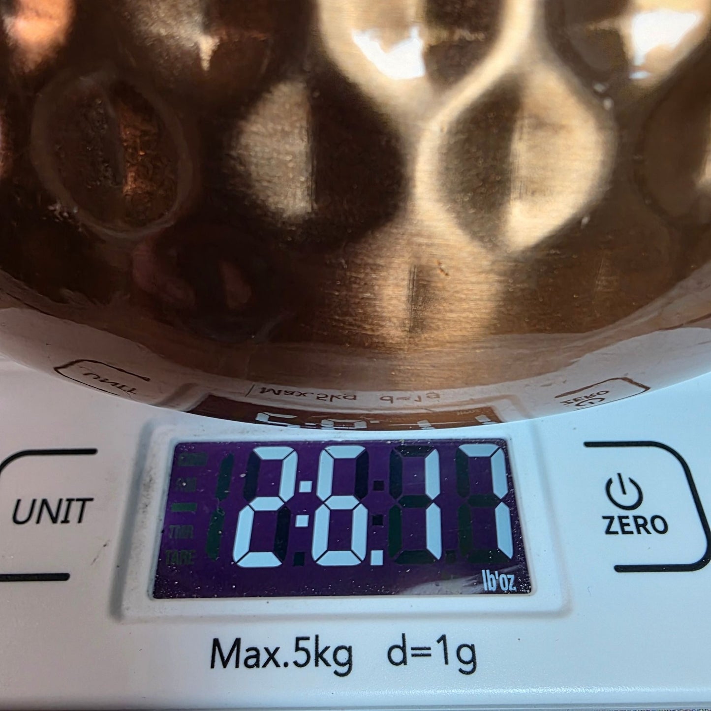 Hammered Copper Stainless Steel Tea Kettle By Balduzzi - Induction & Gas Safe Italian Style Missing Lid