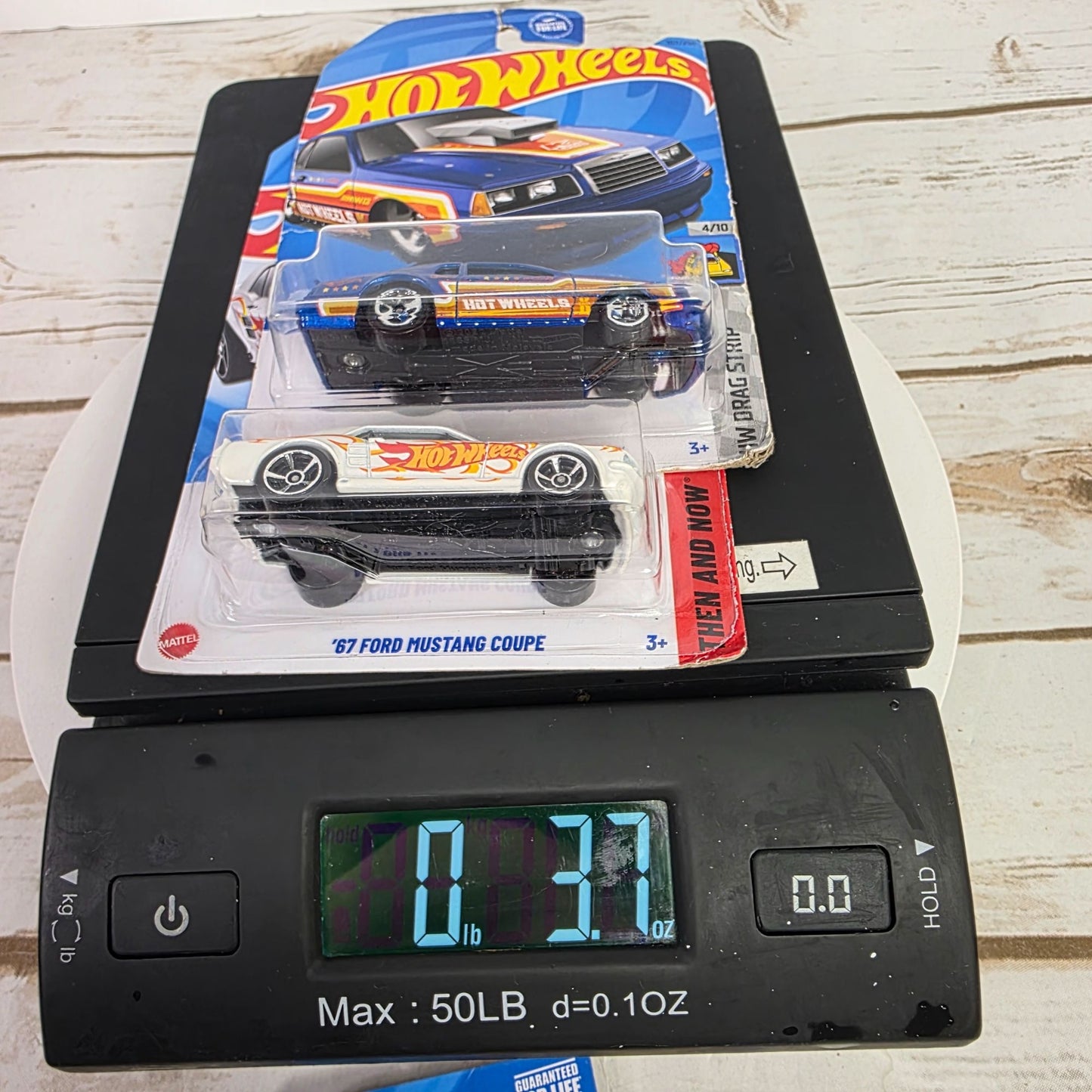 Hot Wheels 67 Ford Mustang Coupe & 86 Ford Thunderbird Pro Stock Die-Cast Cars Limited Edition Packaged Collectibles