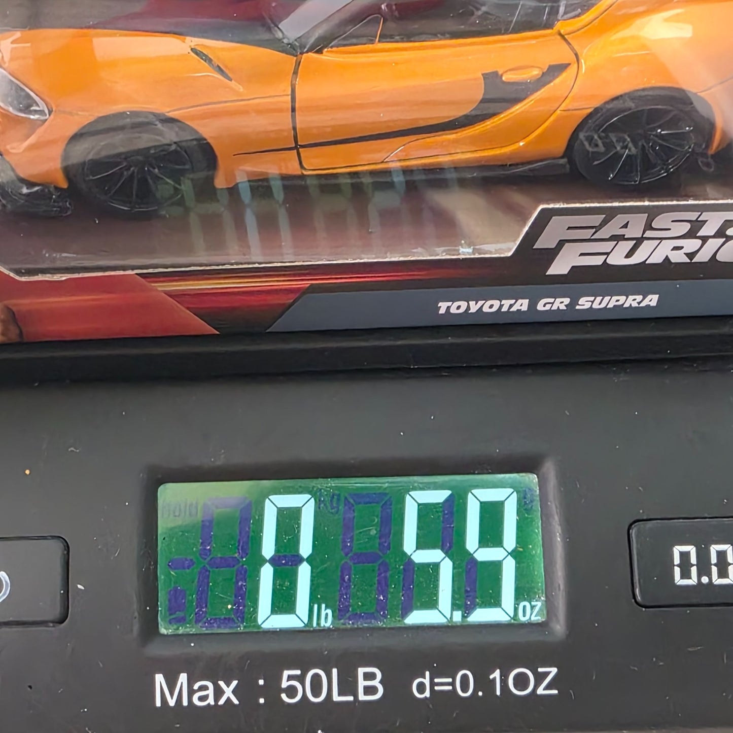 Fast & Furious Toyota GR Supra Die-Cast Model 1:32 Scale By Jada Toys