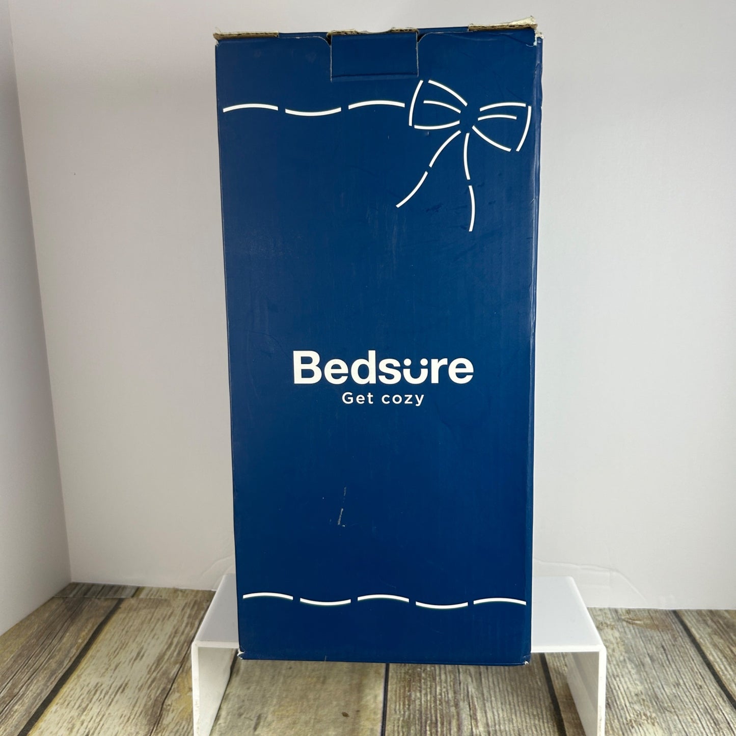 Bedsure Wearable Blanket Sherpa Fleece Blue