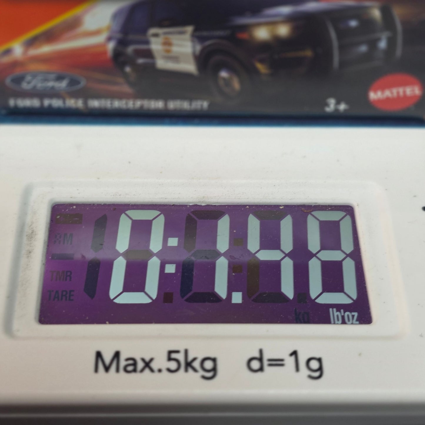 Rare Matchbox Mini Ford Police Interceptor Utility Small Box MOC
