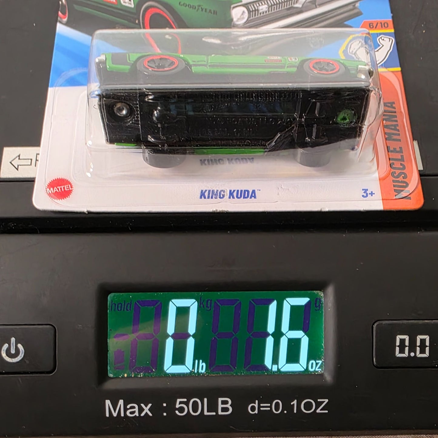 Hot Wheels King Kuda Muscle Mania 6/10 Die-Cast Car