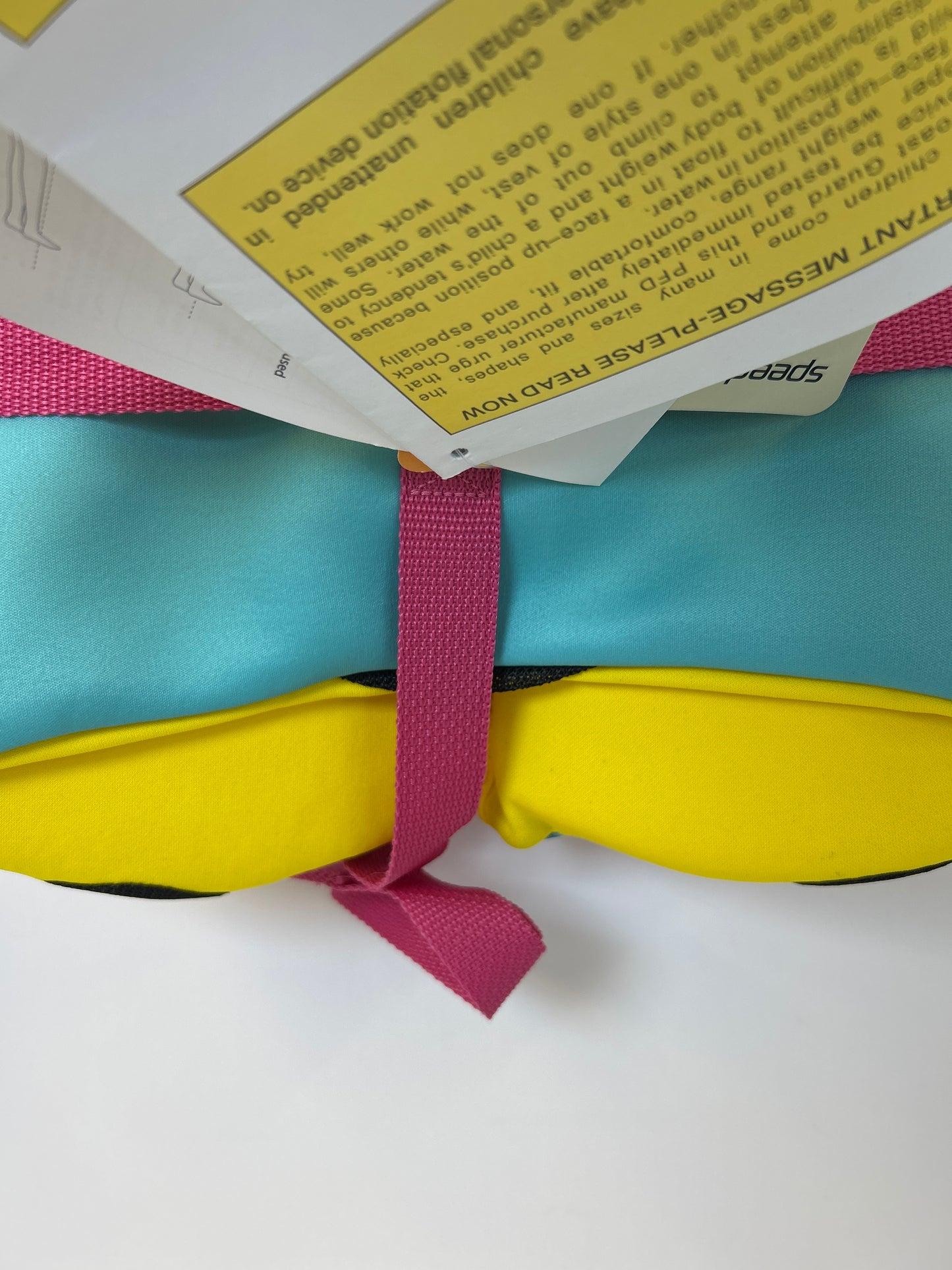 Speedo Infant PFD Life Jacket Vest - Ducky Spots - up to 30lbs