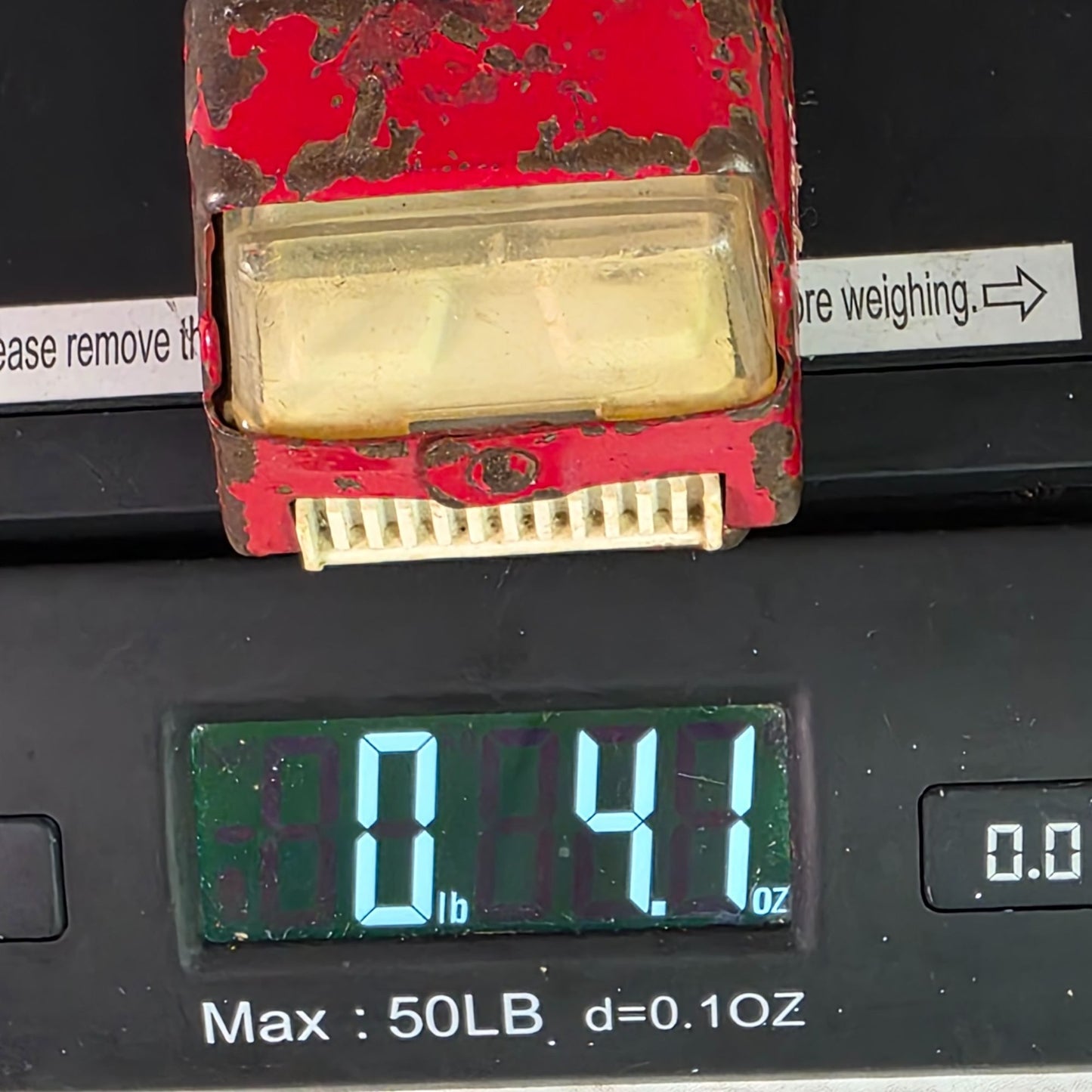 Vintage Tonka Metal Semi Truck Toy Red Rusted Patina Collectible 6 Wheels