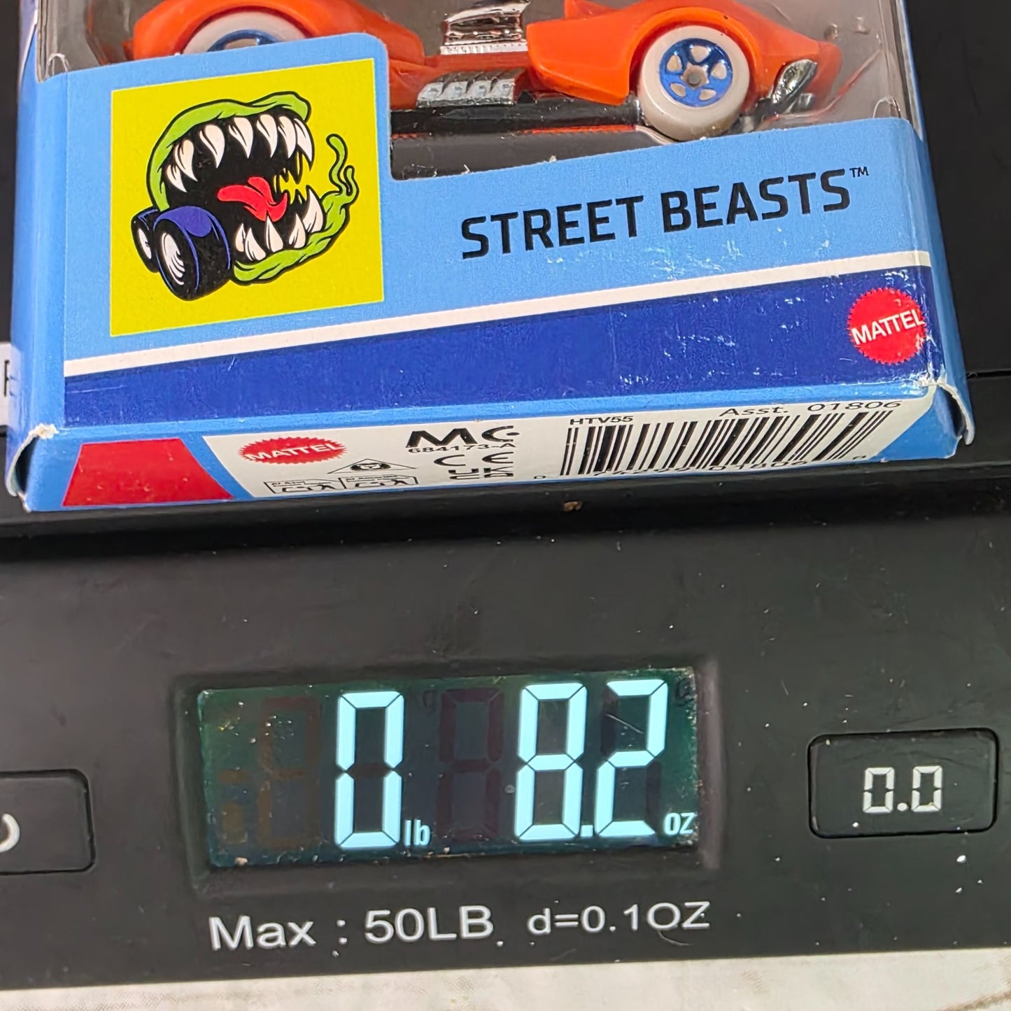 Hot Wheels Street Beasts 5-Pack Die-Cast Cars Set