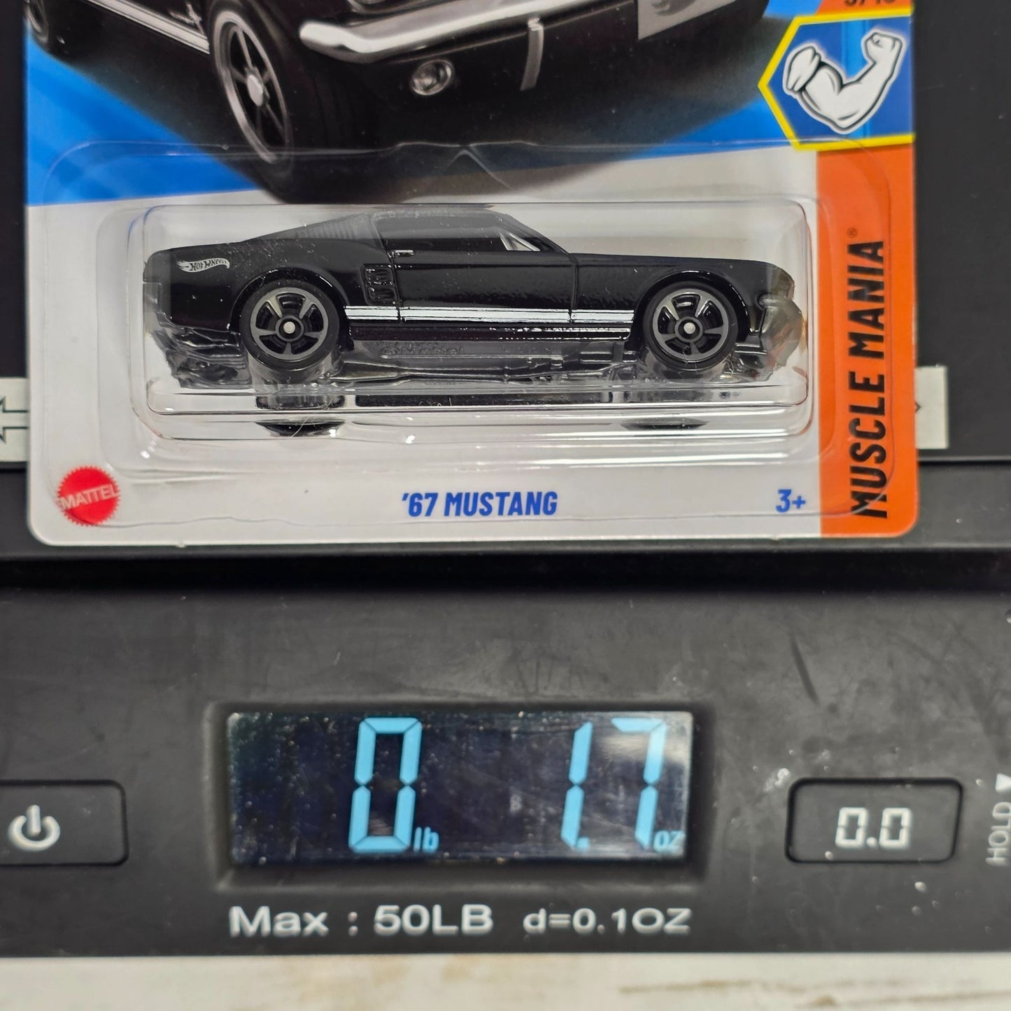Hot Wheels ’67 Mustang Die-Cast Model Car 3+ Sealed Collectible 189/250 Limited Edition