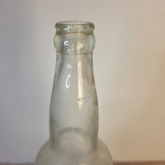 Antique Huebner Toledo Breweries Co Huebner Branch Clear Embossed Beer Bottle RARE!!