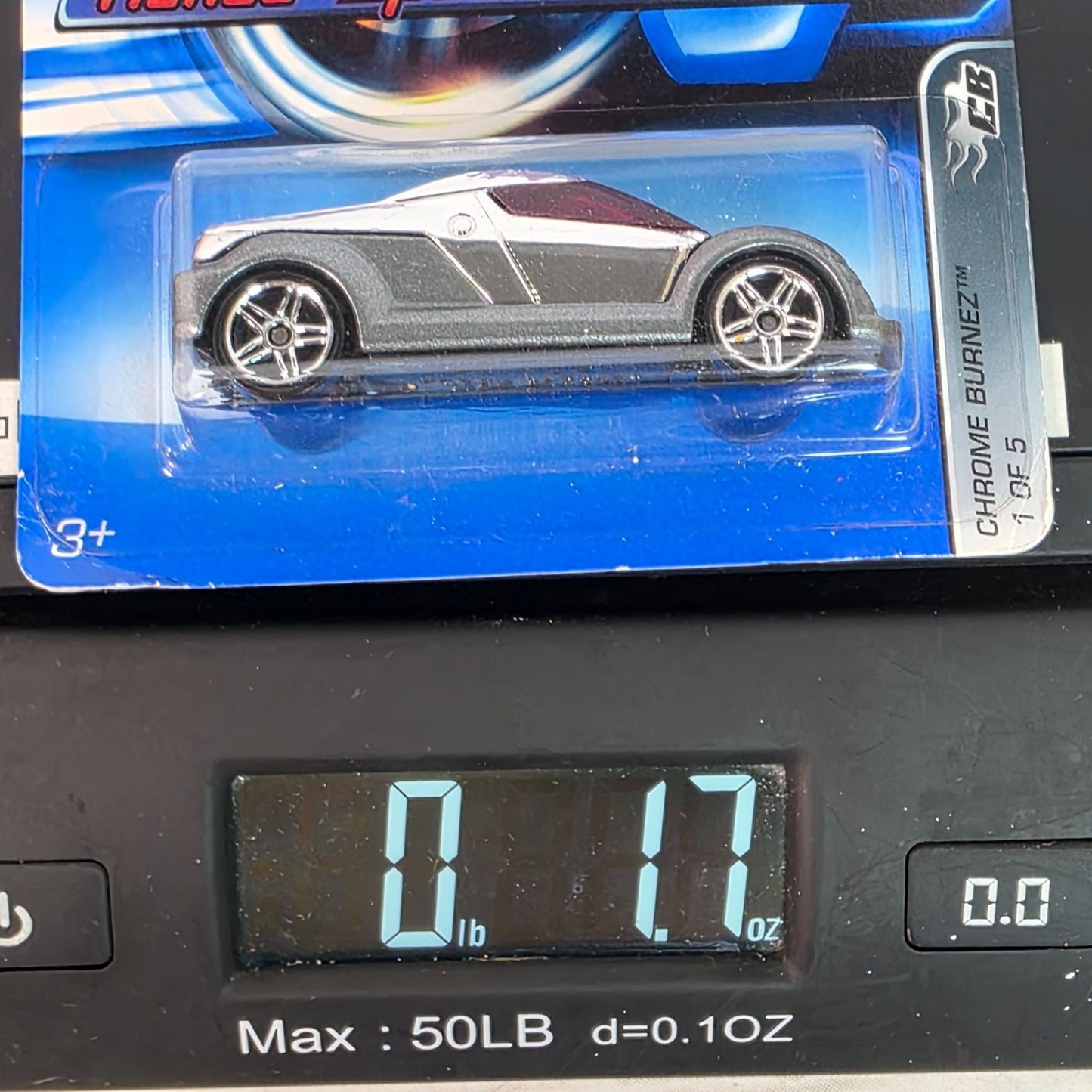 Hot Wheels Chrome Burnerz Honda Spocket 1/5 Collectible Die-Cast Car