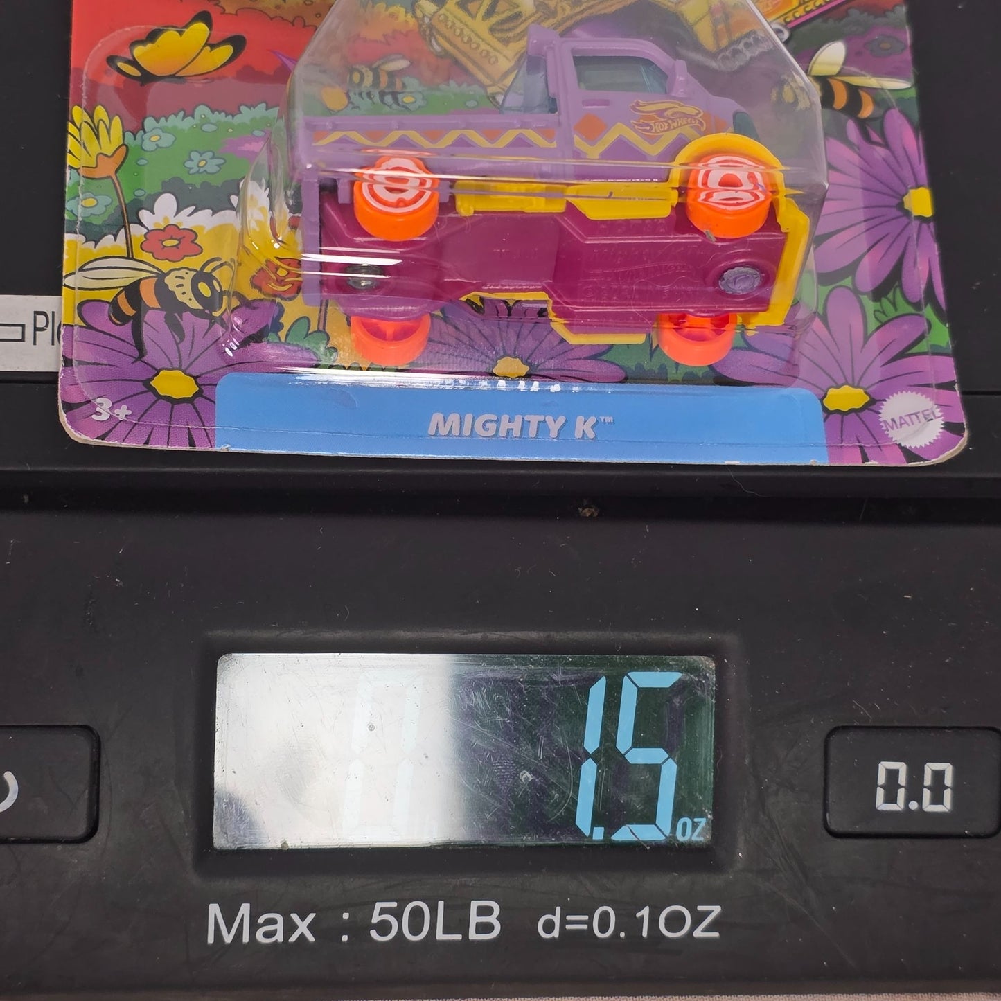 Hot Wheels Mighty K V1405 Diecast Toy Car - 3/5 Series 3+ Years