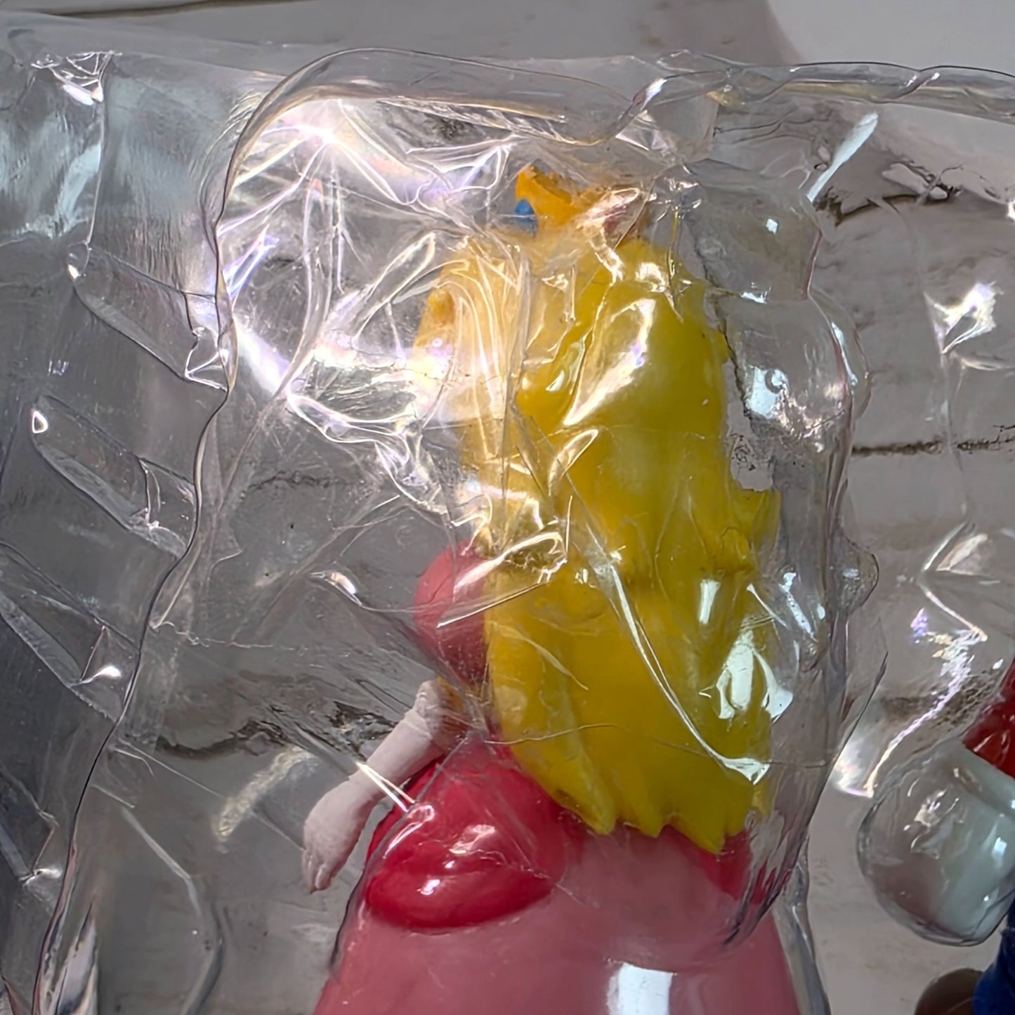 Super Mario Bros. Action Figures Set Mario Peach & Toad Jakks Pacific Kids Collectible Toy Original Packaging Minor Box Damage