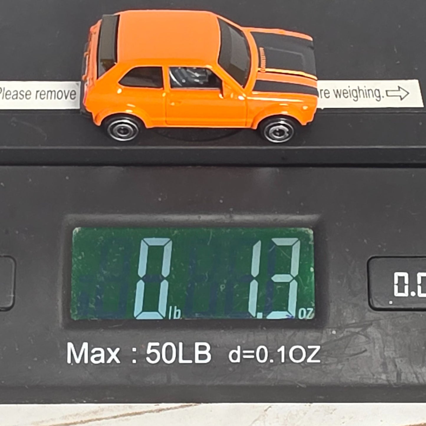 2022 Hot Wheels 73 Honda Civic Custom Die-Cast Model Orange