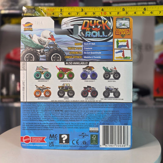 Hot Wheels Monster Trucks Duck N' Roll 2024 FYJ44 Sealed New Duck Monster Truck