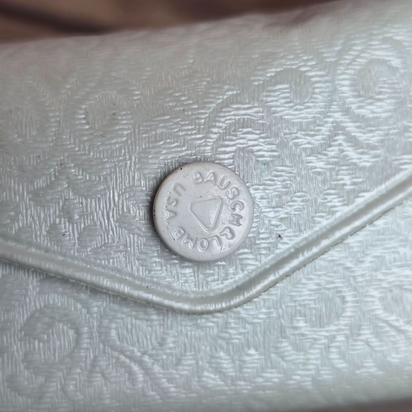 Swank 1960s Vintage Sunglasses With Case Black Frame 44-19 Made In Italy