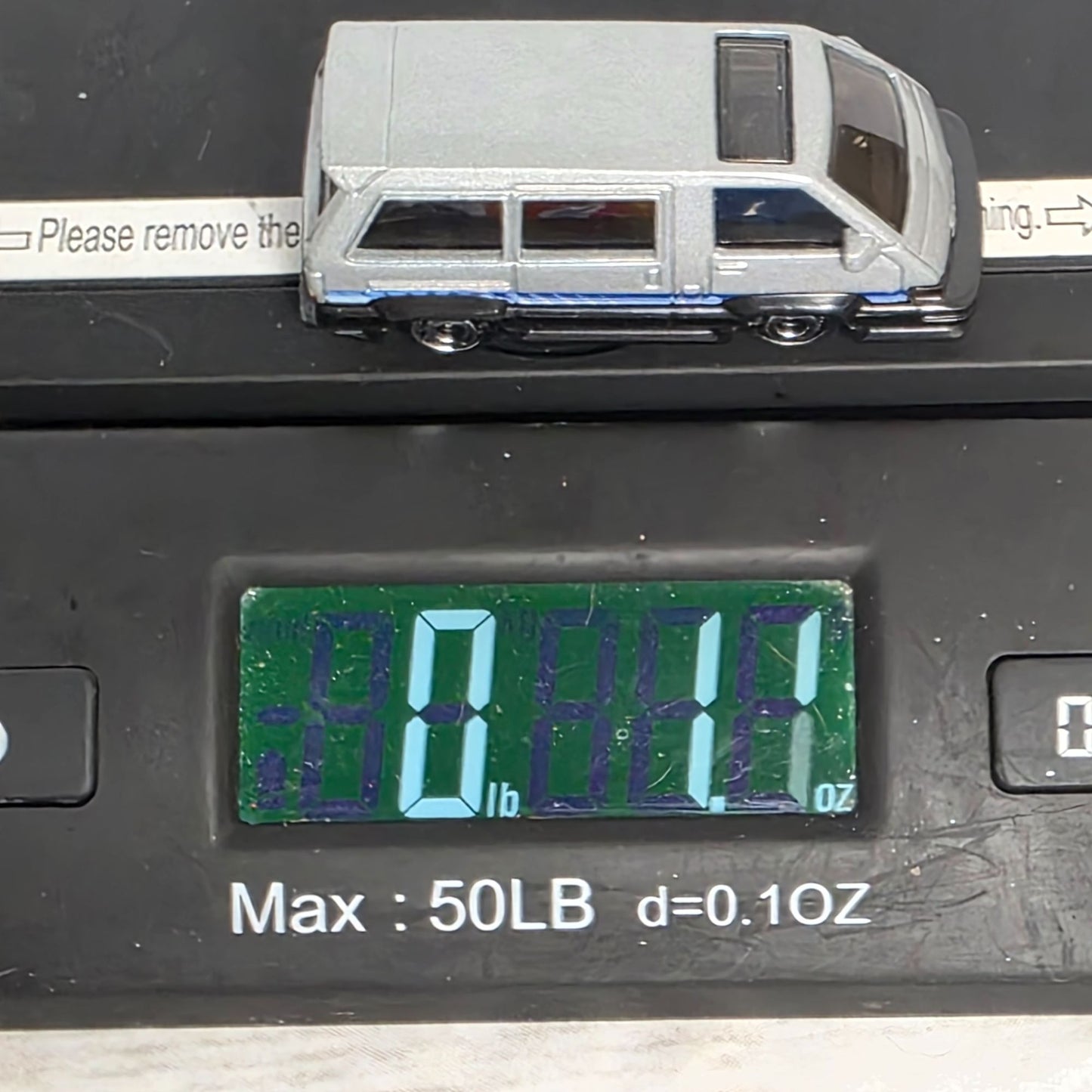 2021 Hot Wheels 86 Toyota Van Grey/Blue