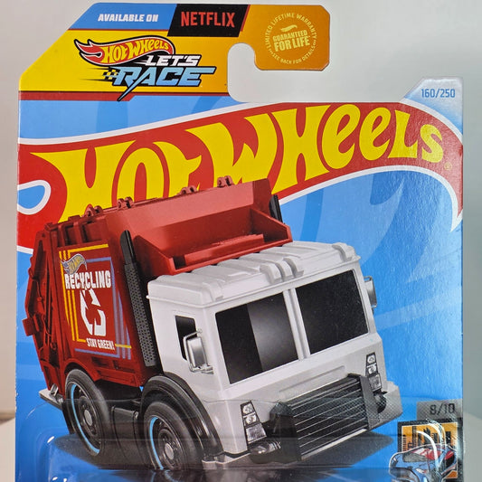 Hot Wheels HW Metro Total Disposal Recycling Truck Toy