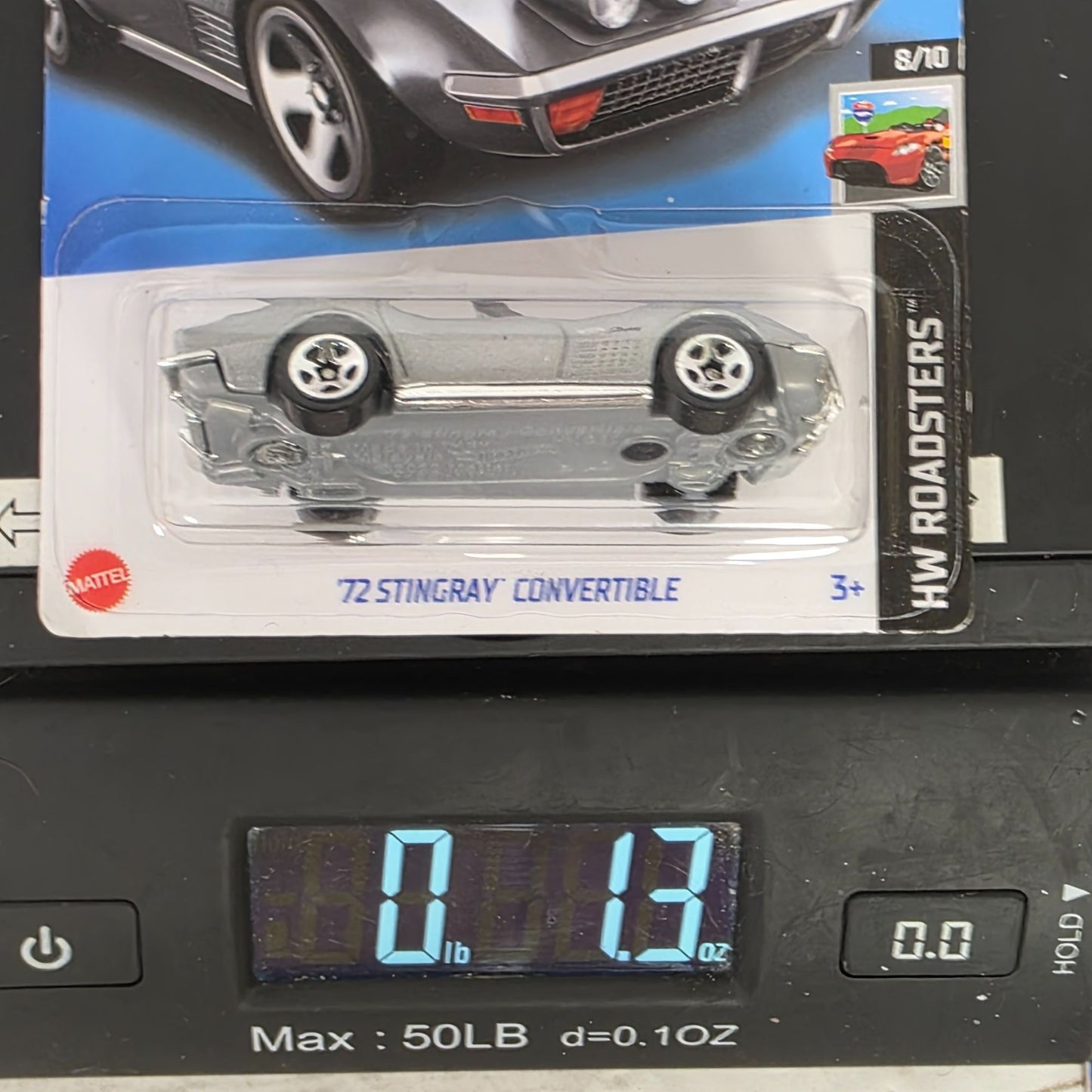 Hot Wheels 72 Stingray Convertible Model 132/250
