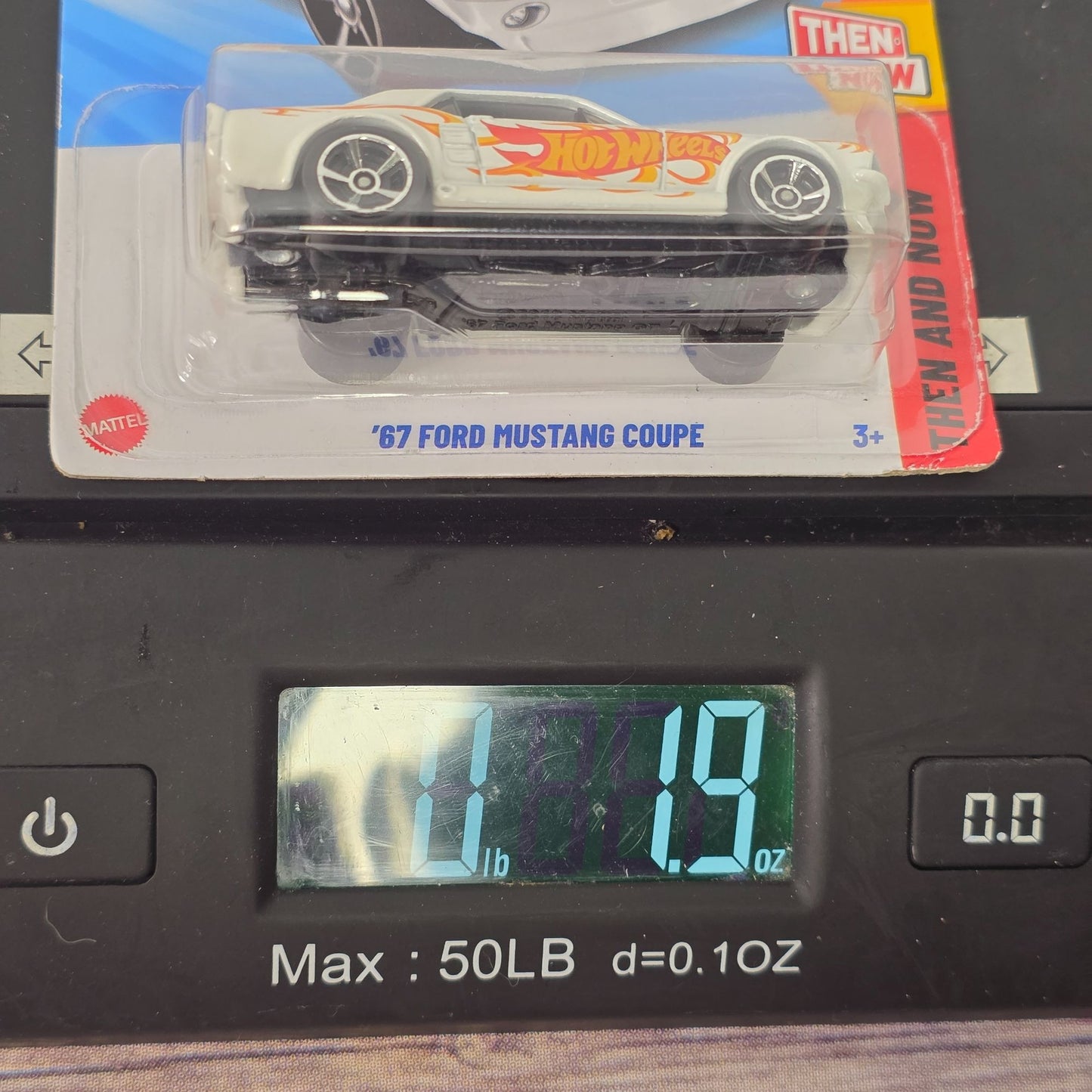 Hot Wheels 67 Ford Mustang Coupe 1:64 Scale Model Car