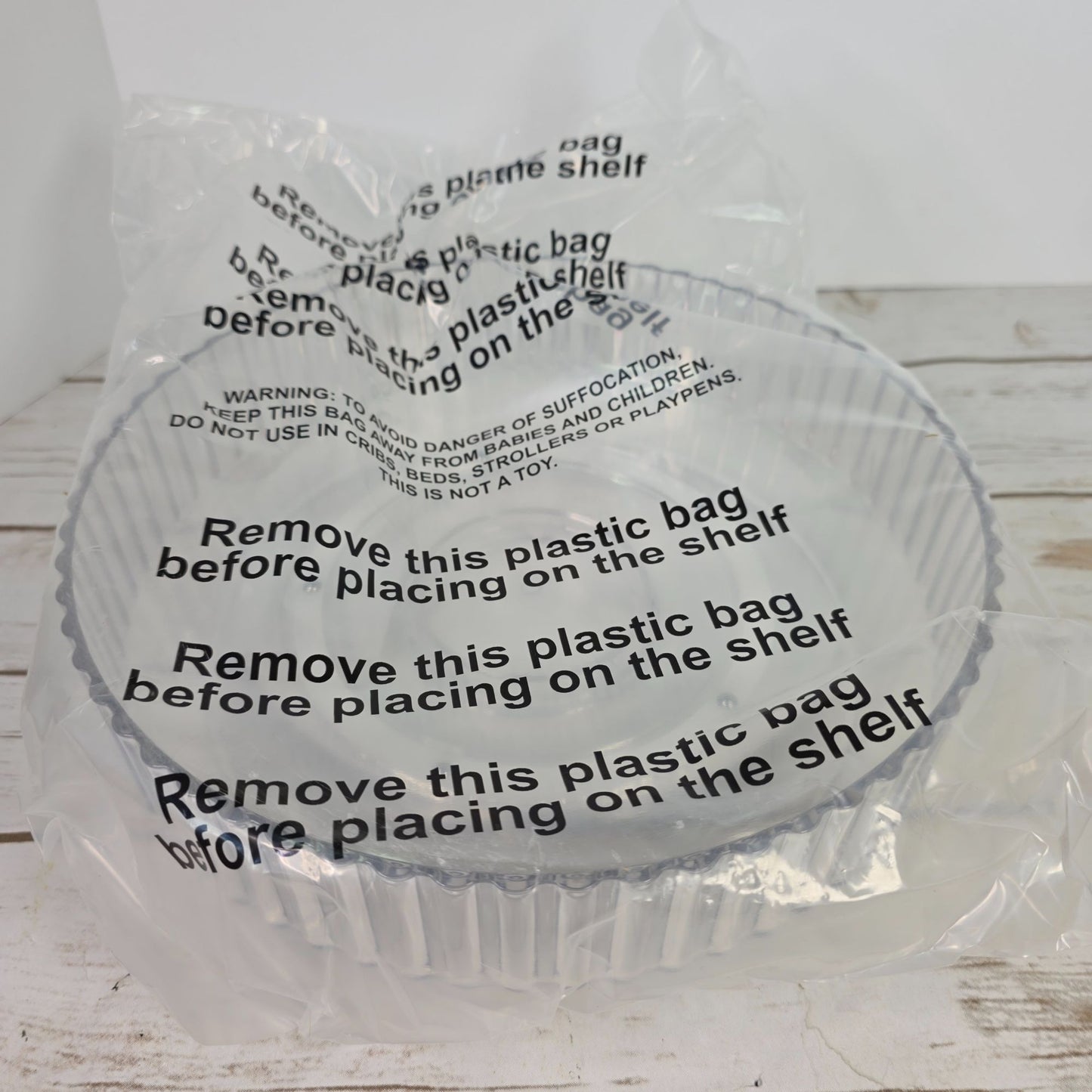 TARGET Lazy Suzan Clear Rotating Storage Tray 10" Diameter For Organizing & Display