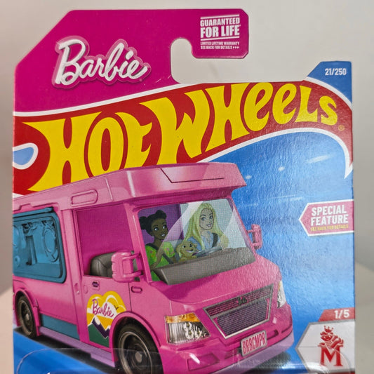 Hot Wheels 2026 Case B Mainline Barbie Dream Camper Long Card
