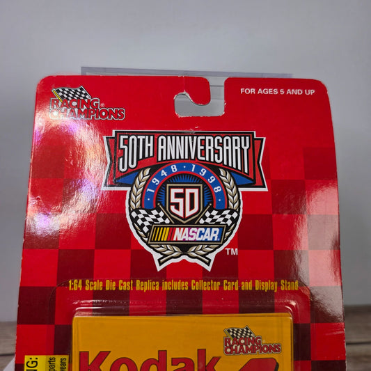 Racing Champions 50th Anniversary 1998 NASCAR Kodak Gold #4 Diecast Car 1:64 Scale