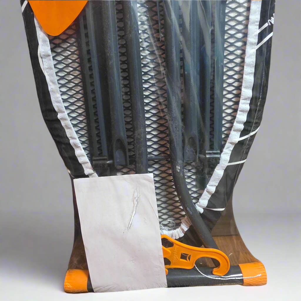 New HAPPHOM Compact Ironing Board 13" x 43" Black TBG-03