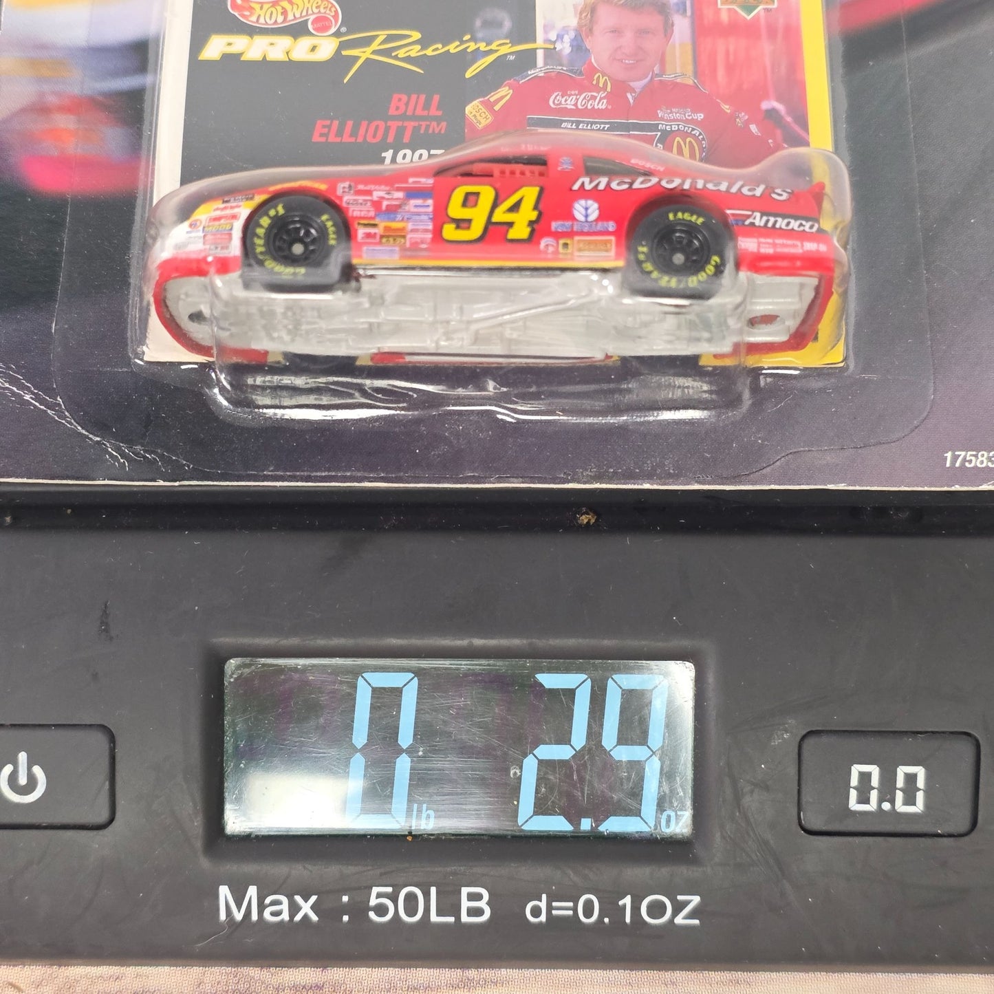 Hot Wheels Pro Racing 1997 Bill Elliott Die-Cast Car