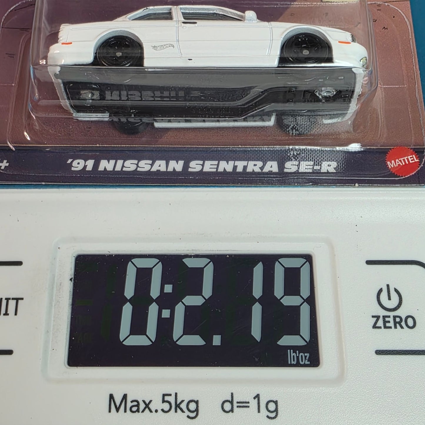 Hot Wheels Silver Series 91 Nissan Sentra SE-R Chase