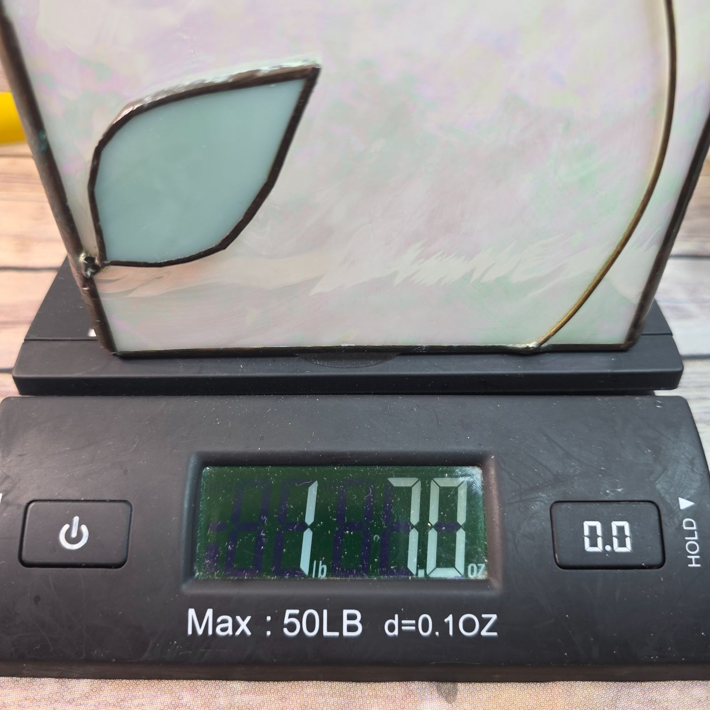 Vintage Stained Glass Tissue Box Cover By Pams Glass Works