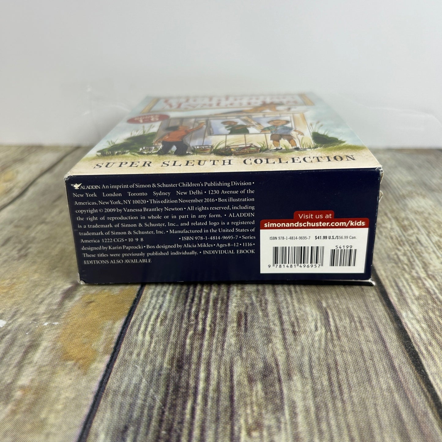 Sharon M. Draper Clubhouse Mysteries Books 1-6 Box Set Super Sleuth Collection