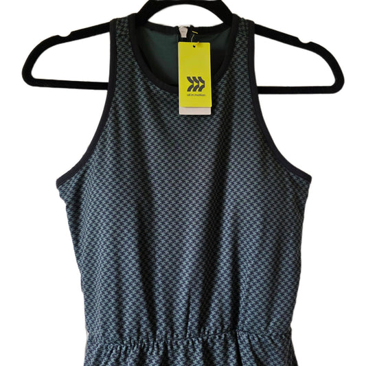 All In Motion Womens Sleeveless Houndstooth Active Dress With Built-In Shorts & Inner Pocket
