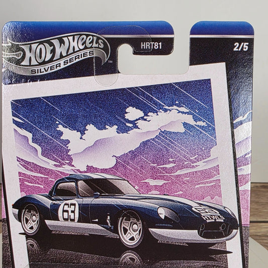 Hot Wheels Silver Series Jaguar Lightweight E-Type 63 Die-Cast Car