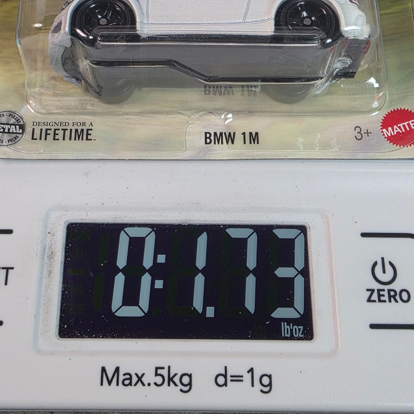 Matchbox BMW 1M Die-Cast Car 21/125 White 3+ Mattel Collectible Toy Model New In Package