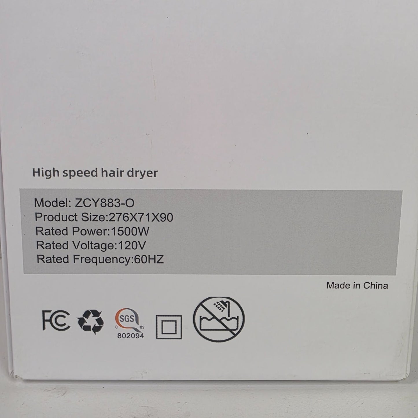 Cosy Companions High-Speed Hair Dryer With Digital Display & Attachments Silver