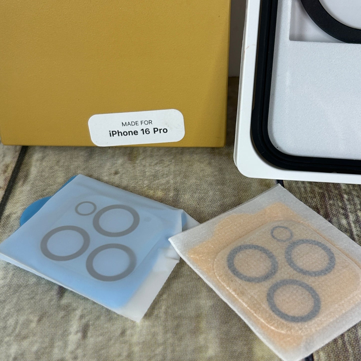 Miracase iPhone 16 Pro Case With Tempered Glass Screen Protector & Camera Lens Protector 360° Full Protection Military Drop Tested