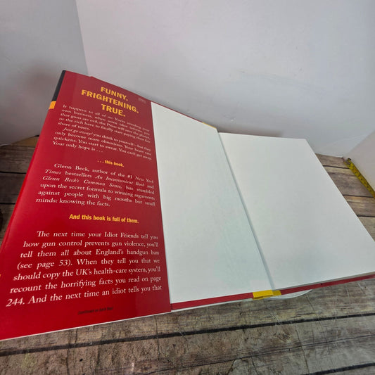 Glenn Beck "Arguing with Idiots" 1st Ed 1st Print HCDJ Collector's Rare Book MUST OWN!