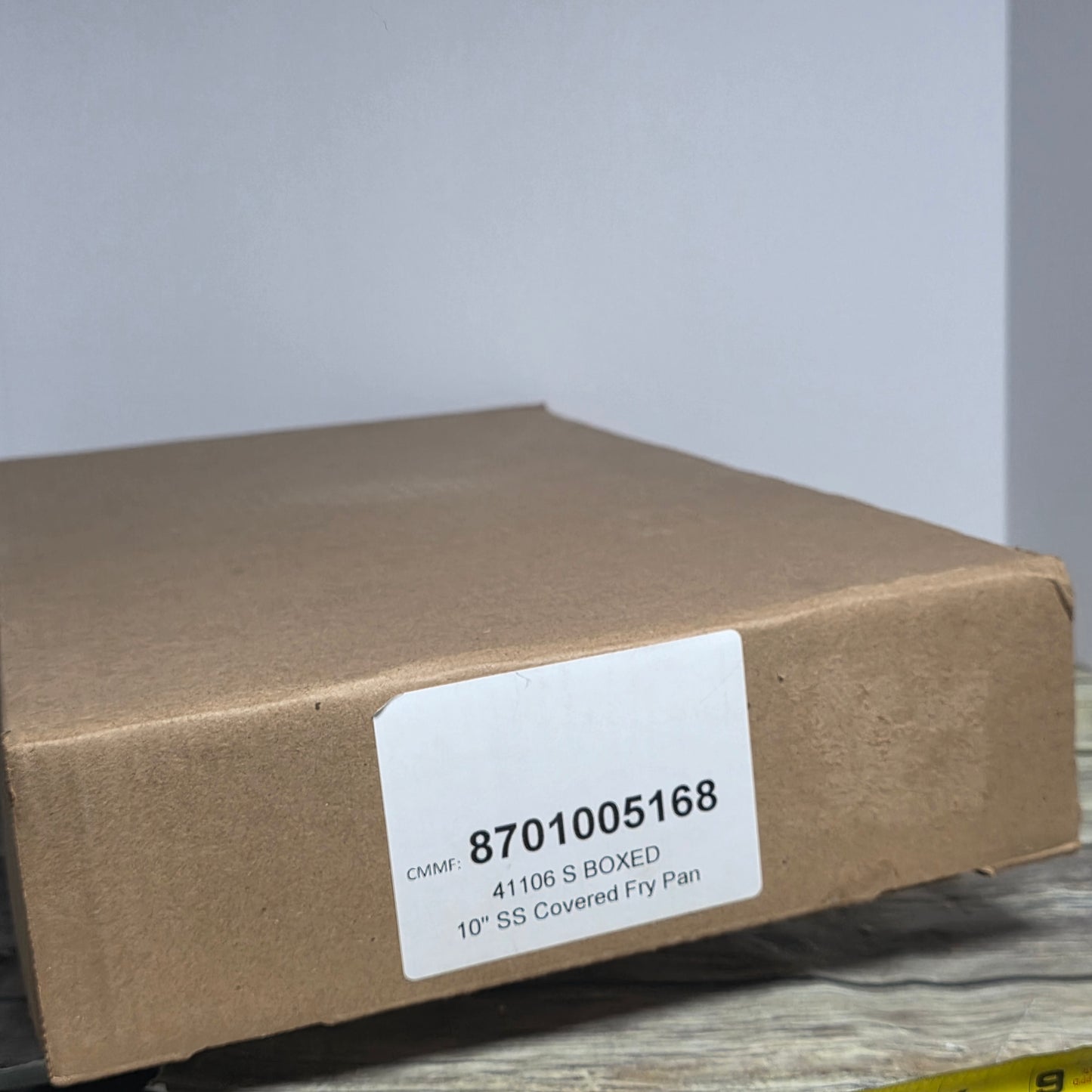 NIB New All-Clad Metalworkers 10" D3 Stainless Steel Covered Fry Pan 3582405-03