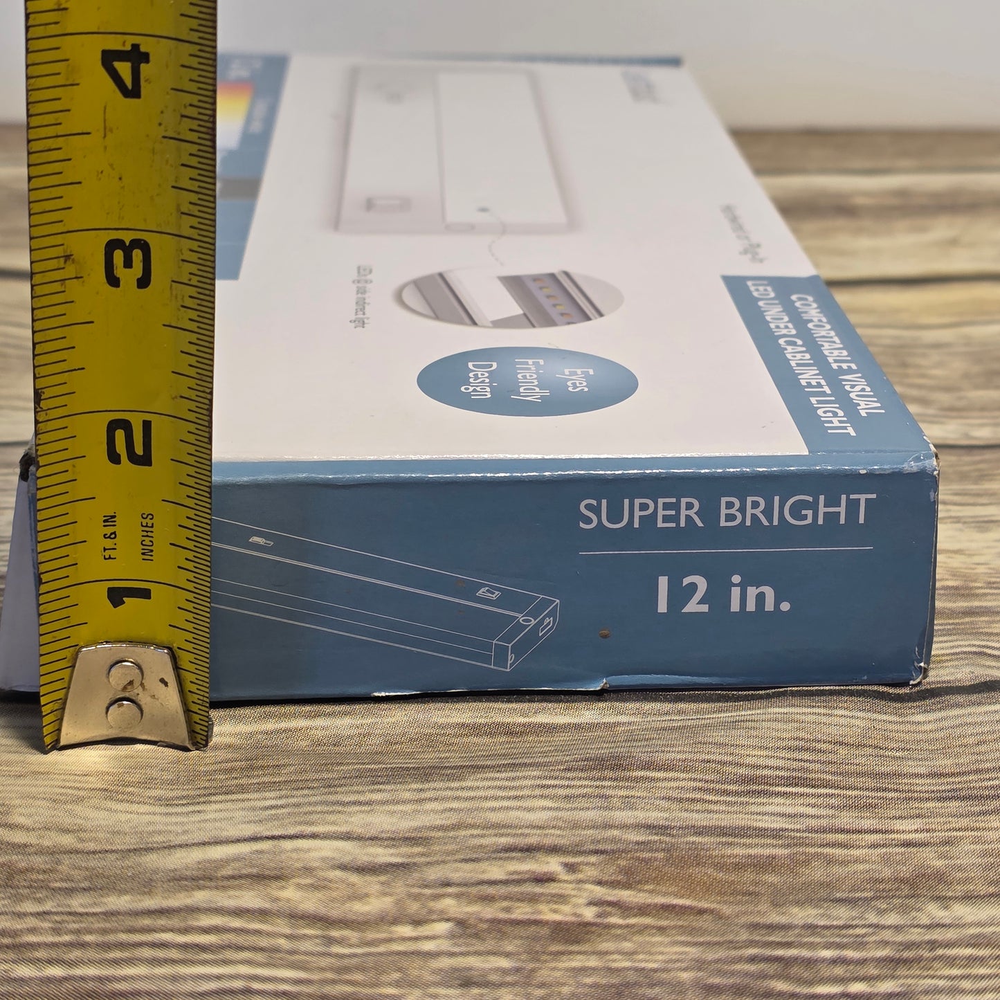 NIB New Leetdud 12" Hardwired or Plug-In LED Under Cabinet Light Super Bright