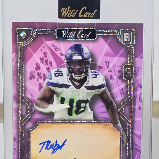 Autographed Tyrice Knight Wild Card 5 Card Draw 1/3