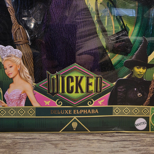 NIB New WICKED Deluxe Elphaba Doll 2024 w/ Box Error