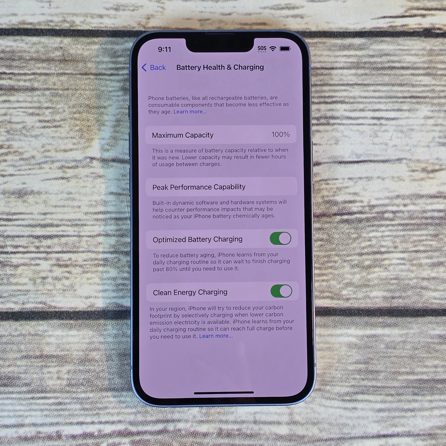 iPhone 14 Blue 128GB Carrier Locked